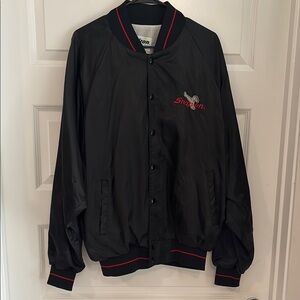 Vintage Horizon Snap-on Bomber Jacket
